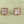 PURE CLOVER MOP PINK GOLD EARRINGS