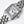 PANTHERE 27MM SILVER CASE DIAMOND BEZEL WHITE DIAL