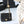 FLAP BAG 17CM GOLD HARDWARE BLACK LAMBSKIN