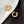ZERO 1 DIAMOND PAVED MINI PINK GOLD EARRINGS