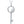 VICTORIA KEY DIAMOND NECKLACE