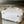 BV GETAWAY SMALL 23CM WHITE LAMBSKIN