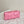 BV SMALL BRICK 24CM PINK LAMBSKIN
