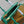 MEDIUM GALLERIA 28 GREEN SAFFIANO LEATHER