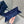 SMALL BOOK TOTE BAG 36 BLUE