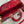 MEDIUM LADY D-JOY 26 RED PATENT CALFSKIN