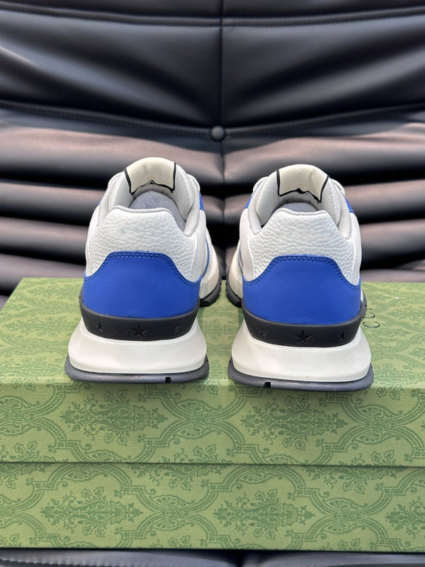 GG TRAINERS BLUE WHITE