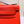 HM KELLY POCHETTE 22CM RED SWIFT GOLD HARDWARE