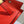 HM KELLY POCHETTE 22CM RED SWIFT GOLD HARDWARE