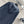 LV25 Patchwork Jacquard Hooded Jacket in Navy Blue Mulberry Silk 294493