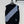 HM Embroidered Logo Vest in Black and Blue Cashmere