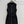 HM Majia Zipped Sleeveless Dress in Black Cotton