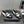 CC 25S Round Toe Chain Loafers in Black and White Cowhide 442533