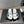 CC 25SS Flower Buckle Platform Beach Slides in White Cowhide