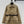 BV Shirt Jacket Leather Bound Belt in Brown Cotton