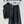 BV Sleeveless Vest Jacket in Black Cotton