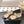 CC 25s Coco Beach Mary Jane Flats Beige and Black Mesh Cowhide 329017