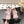CC 25s Coco Beach Mary Jane Flats Pink and Black Mesh Cowhide 329018