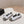 Prada Collapse Sneakers White Gray Re-Nylon and Suede With Metal Toecap 407095