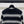 CC 25 Striped Knit Cardigan Black Wool