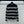 CC 25 Striped Knit Cardigan Black Wool
