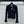 CC 25 Fishtail V-Neck Knitted Long-sleeved Cardigan Black Wool