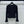 CC 25 Fishtail V-Neck Knitted Long-sleeved Cardigan Black Wool