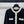 CC 25F Round-Neck Knitted Long-Sleeved Cardigan Black Wool