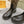 Fendi Ankle Boots F Pattern Black and Brown Cowhide 463743