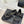 CC 25P Hollow Chain Bow Mary Janes Black Mesh 473301