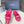 CC 25 Dad Sandals Pink Rope and Sheepskin 473368