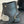 CC Classic Pearl Chain Colorblock Block Heel Ankle Boots Black Lambskin 473319
