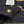 CC Brooch Tweed Gold Rhinestones Trim Black Jacket