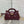 CD Jolie Top Handle Mini Chain Bag 19cm Burgundy Cowhide