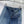 CD 25SS Laser Printed Stripe Pattern Wide-Leg Jeans Blue Cotton 306516