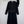 CD 25SS Ruffled V-neck Dress Black Wool 306508