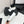 CC 25SS Chain Bow Mary Jane White Cowhide 490145
