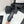 CC 25SS Chain Bow Mary Jane Black Cowhide and Fabric 490143