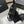 CC 25B Thick-Sole Casual Sandals with Velcro Black Fabric 489314