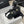 CC 25B Thick-Sole Casual Sandals with Velcro Black Fabric 489314