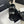 CC 25B Thick-Sole Casual Sandals with Velcro Black Leather 489312