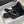 CC 25B Thick-Sole Casual Sandals with Velcro Black Leather 489312