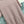 Fendi 25SS Polo Collar Lace Hem Soft Pink Cashmere Shirt