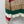 CC 25 Striped Long-Sleeved Pullover Sweater Green Wool