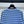 CC 25 Round Neck Striped Knitted Wool Blue Cardigan