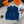HM Stand-Up Collar Double-Faced Cashmere Blue Vest