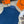 HM Stand-Up Collar Double-Faced Cashmere Blue Vest