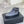 Pra high-top blue mix black gray calfskin 820247