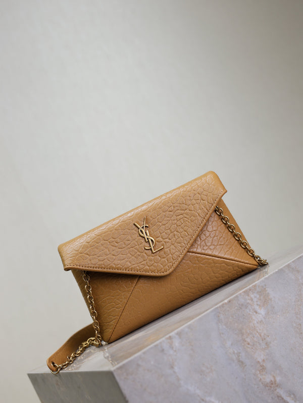 Cassandre Mini Bag 19cm Light Beige Lambskin GHW