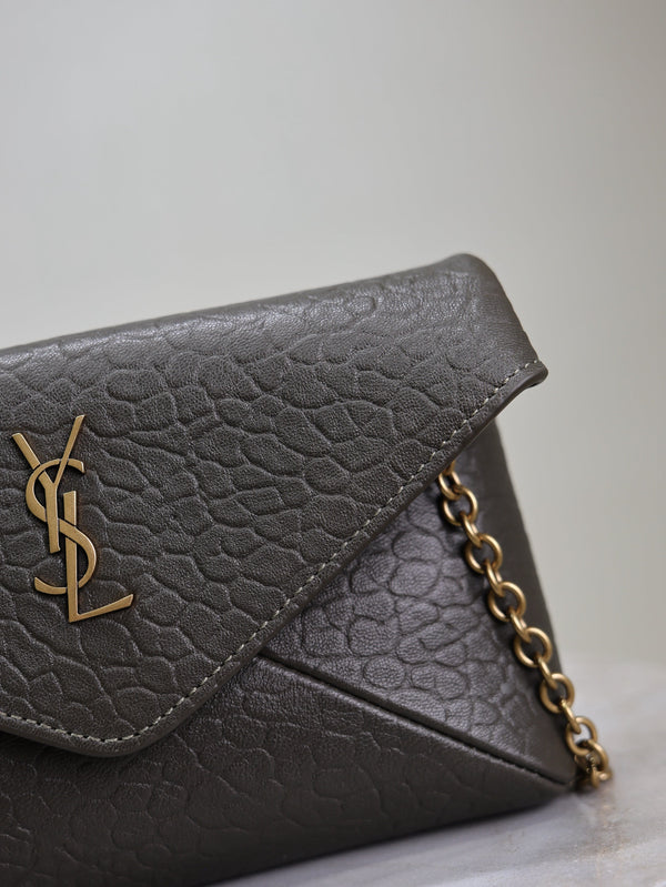 Cassandre Mini Bag 19cm Chocolate Lambskin GHW